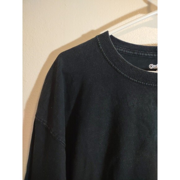 Carhartt Men's XL Black Long Sleeve Logo Graphic T Shirt - Picture 2 of 8